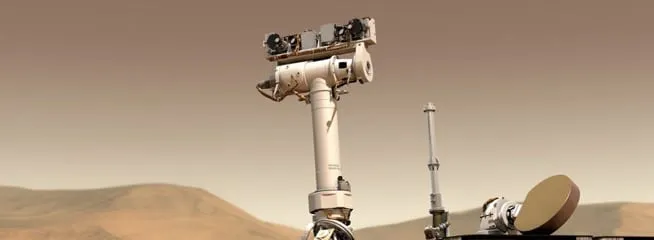 The Curiosity VR experience featuring Mars Rover exploration